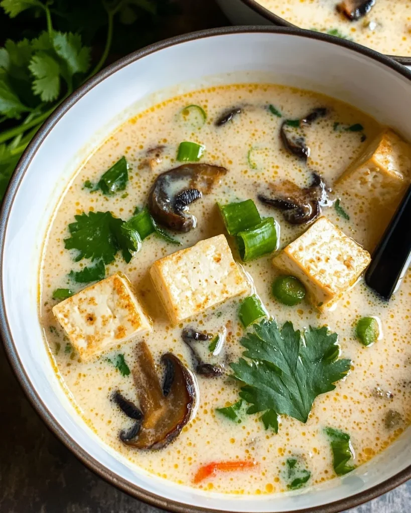 Thai Coconut Soup (Vegan)