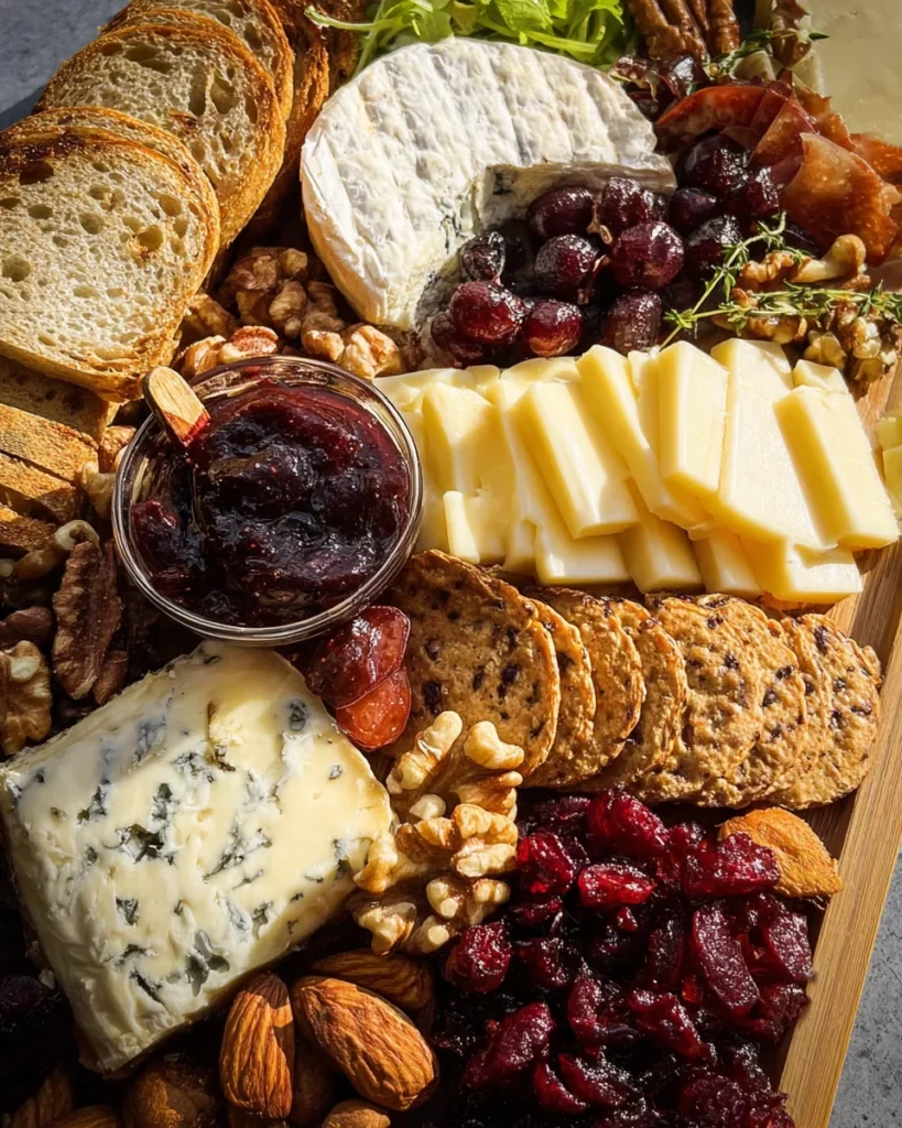 Thanksgiving Cheese Board