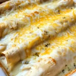 White Chicken Enchiladas