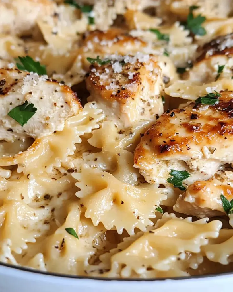 Chicken Garlic Parmesan Pasta