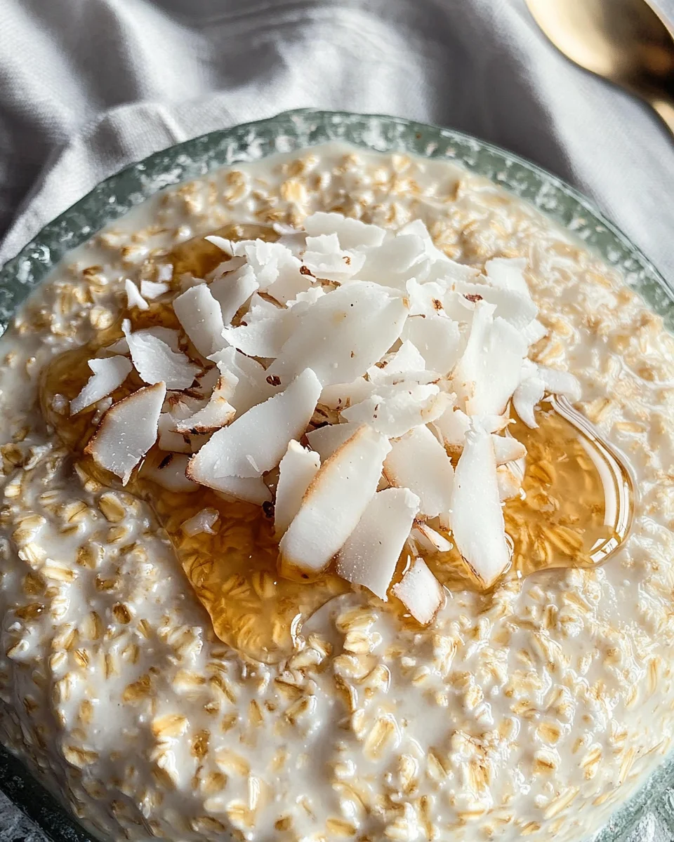 Coconut Overnight Oats