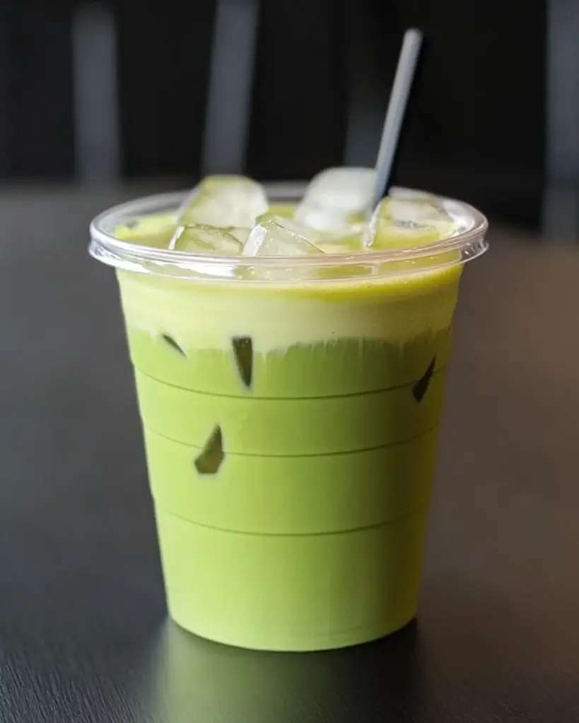 Copycat Starbucks Iced Matcha Latte Recipe