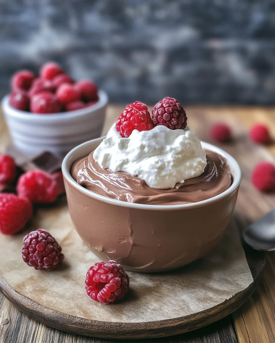 Cottage Cheese Chocolate Mousse
