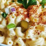 Deviled Egg Macaroni Salad