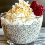 Easy Coconut Chia Pudding Recipe (Coconut Raffaello)