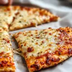 Flourless Cottage Cheese Pizza Crust