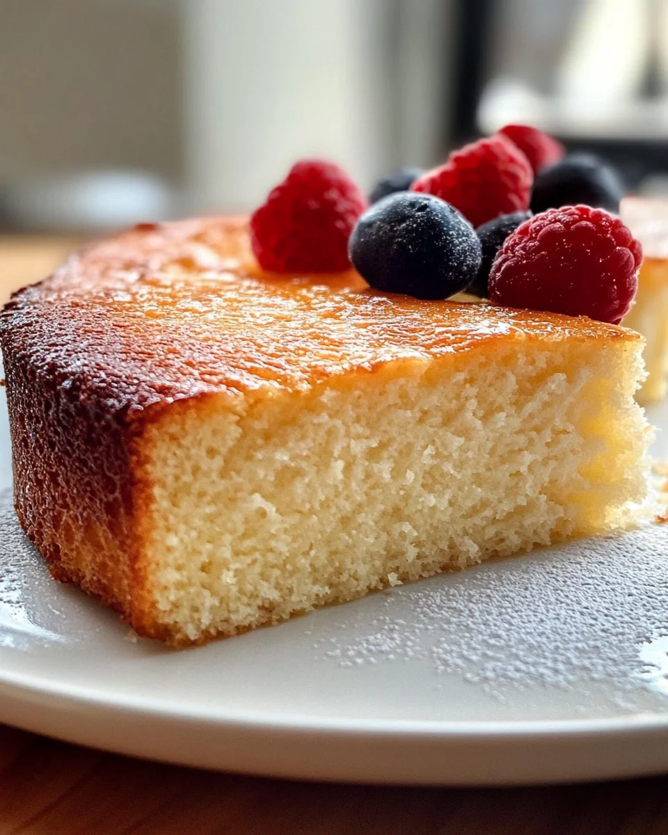 Greek Yogurt Cake Recipe