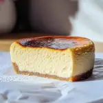 Healthy Mini Basque Cheesecake