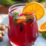 Hibiscus Tea with Ginger, Turmeric, and Citrus