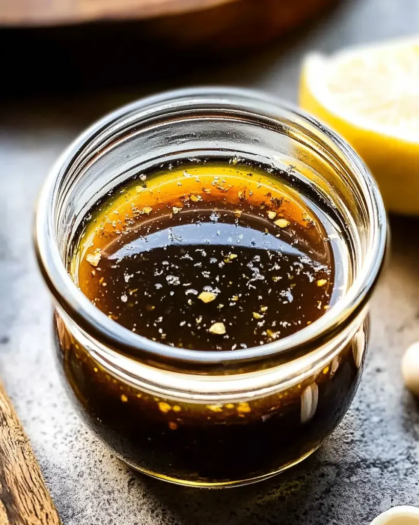 Lemon Balsamic Dressing Recipe