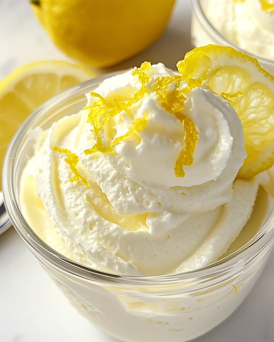 Lemon Mousse