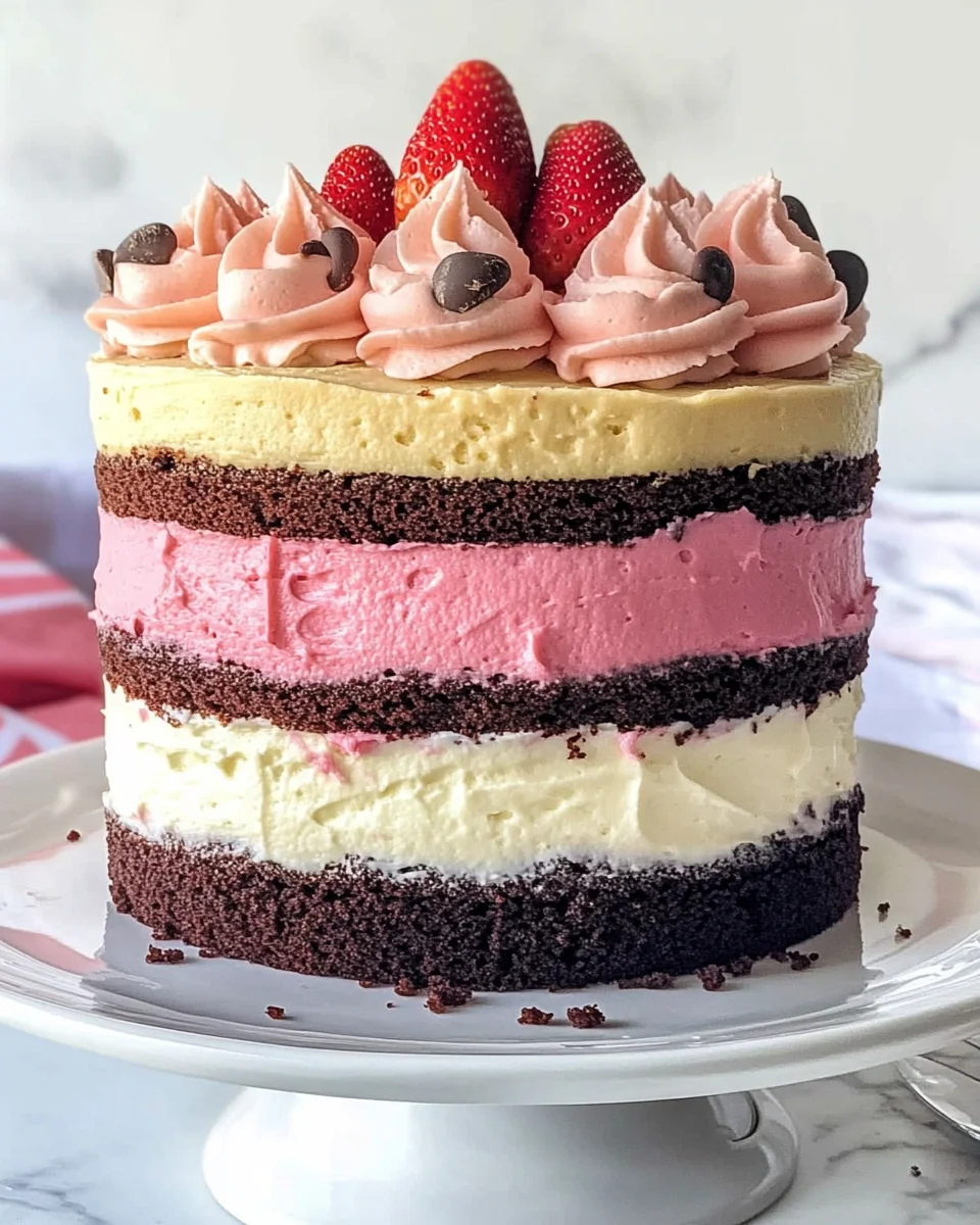 Neapolitan Cake