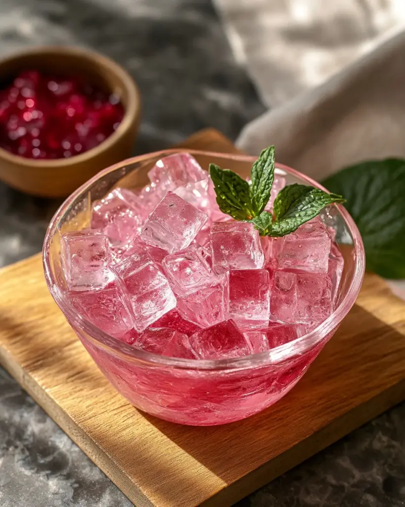 Pink Gelatin Trick Recipe