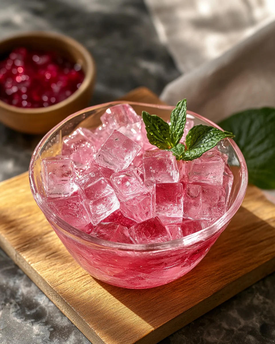 Pink Gelatin Trick Recipe