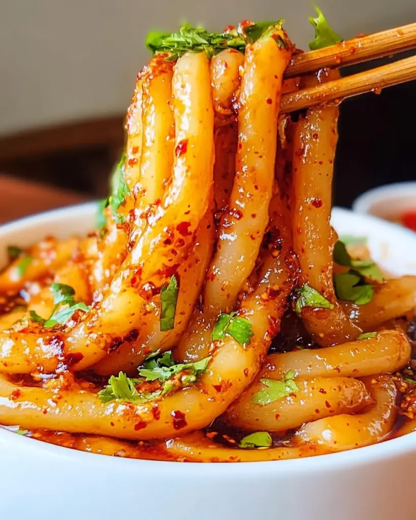 Spicy Potato Noodles