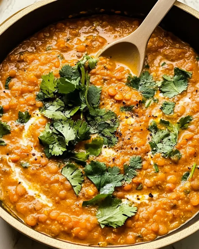 Spicy Red Lentil Curry