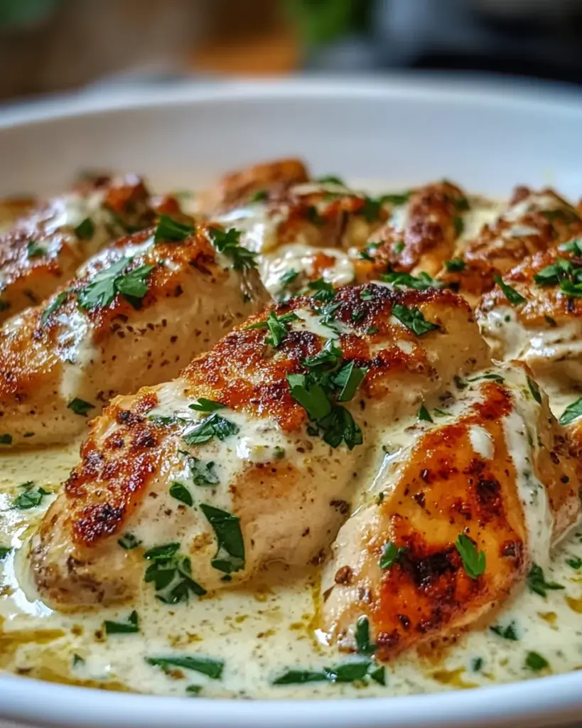 Turkish Chicken with Creamy White Sauce: A Flavor Delight!